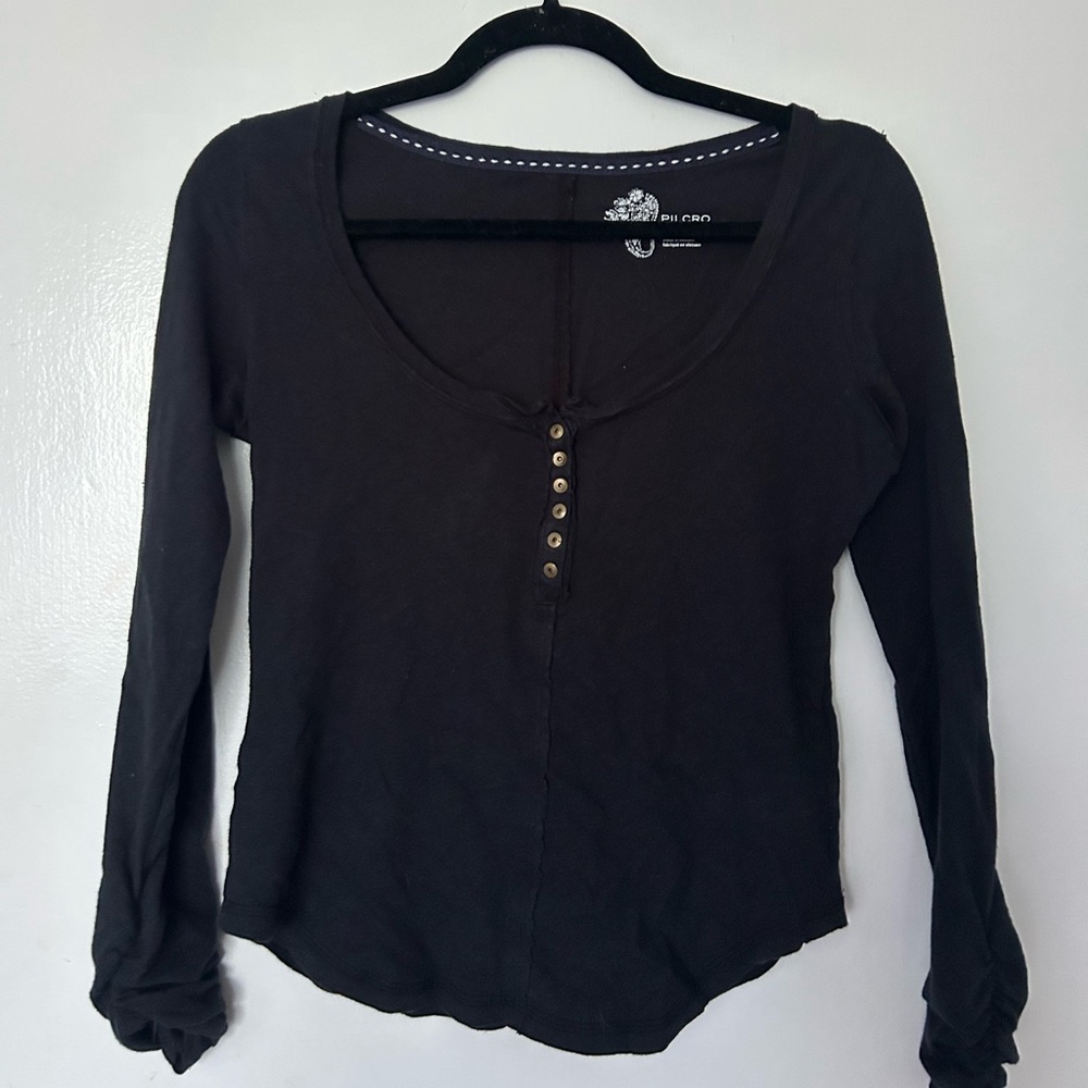 Pilcro XS Long Sleeve (dark navy)